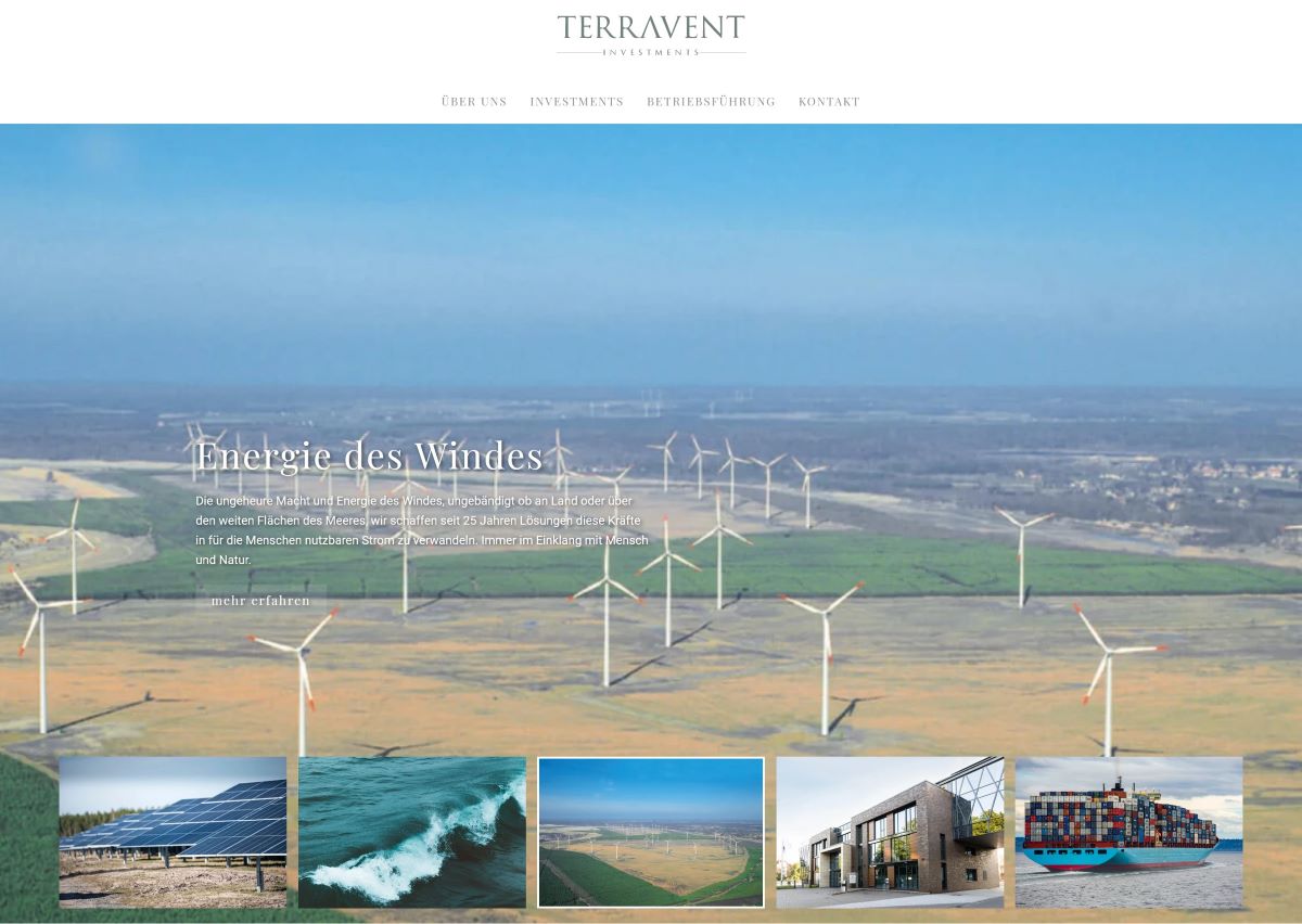 Wer ist der Investor Terravent?